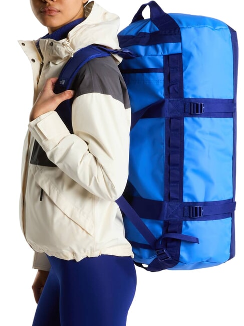 BASE CAMP M Borsone zaino active blue/bold blue - Borsoni