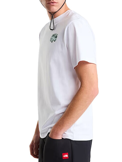 VAN LIFE T-shirt a manica corta, 100% cotone tnf white - T-shirt Uomo