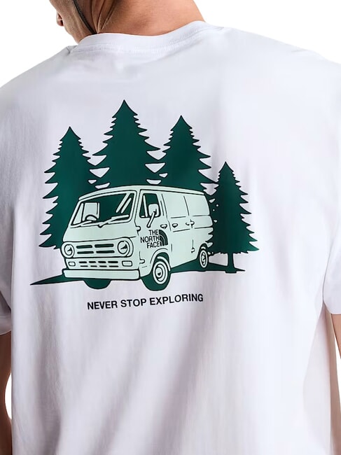 VAN LIFE T-shirt a manica corta, 100% cotone tnf white - T-shirt Uomo