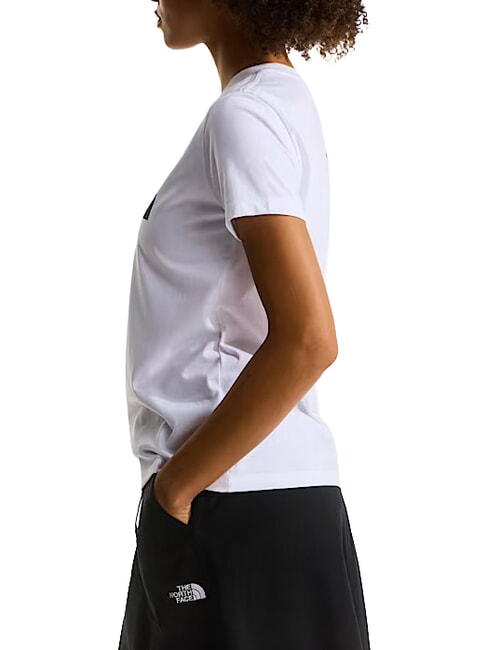 EVOLUTION T-shirt slim a manica corta tnf white - T-shirt e Top Donna