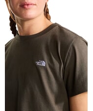 THE NORTH FACE ESSENTIAL SIMPLE T-shirt a manica corta, 100% cotone new taupe green - T-shirt Uomo - 5