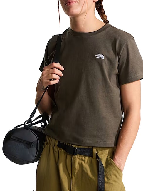 ESSENTIAL SIMPLE T-shirt a manica corta, 100% cotone new taupe green - T-shirt Uomo
