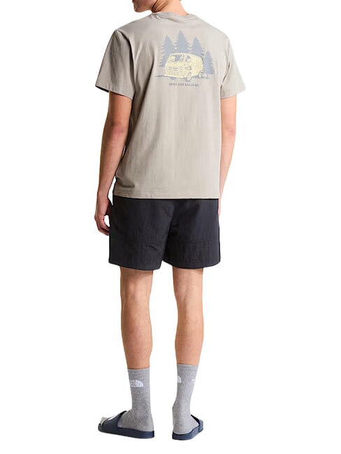 VAN LIFE T-shirt a manica corta, 100% cotone stone slab - T-shirt Uomo