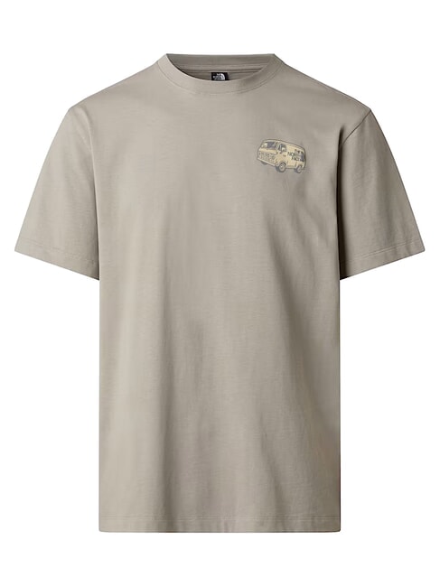 VAN LIFE T-shirt a manica corta, 100% cotone stone slab - T-shirt Uomo