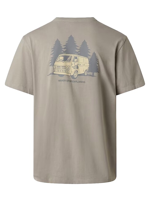 VAN LIFE T-shirt a manica corta, 100% cotone stone slab - T-shirt Uomo