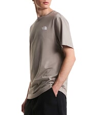 THE NORTH FACE EVOLUTION BOX T-shirt a manica corta, 100% cotone stone slab - T-shirt Uomo - 3