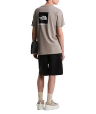 THE NORTH FACE EVOLUTION BOX T-shirt a manica corta, 100% cotone stone slab - T-shirt Uomo - 4