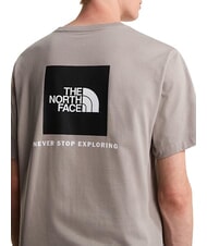 THE NORTH FACE EVOLUTION BOX T-shirt a manica corta, 100% cotone stone slab - T-shirt Uomo - 6