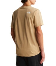 THE NORTH FACE EVOLUTION HALF T-shirt a manica corta, puro cotone khaki stone - T-shirt Uomo - 2