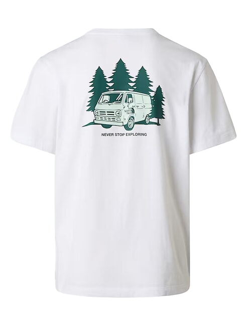 VAN LIFE T-shirt a manica corta, 100% cotone tnf white - T-shirt Uomo
