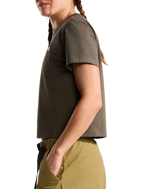 ESSENTIAL SIMPLE T-shirt a manica corta, 100% cotone new taupe green - T-shirt Uomo