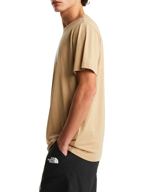 EVOLUTION HALF T-shirt a manica corta, puro cotone khaki stone - T-shirt Uomo