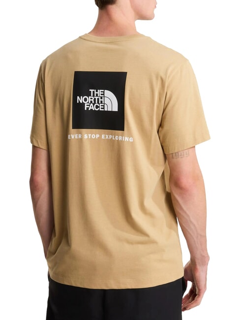 EVOLUTION BOX T-shirt a manica corta, 100% cotone khaki stone - T-shirt Uomo