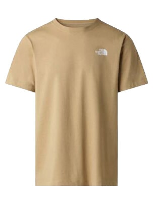 EVOLUTION BOX T-shirt a manica corta, 100% cotone khaki stone - T-shirt Uomo