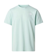 THE NORTH FACE EVOLUTION BOX T-shirt a manica corta, 100% cotone opal frost - T-shirt Uomo - 10