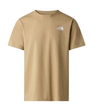 THE NORTH FACE EVOLUTION BOX T-shirt a manica corta, 100% cotone khaki stone - T-shirt Uomo - 5