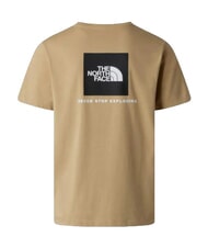 THE NORTH FACE EVOLUTION BOX T-shirt a manica corta, 100% cotone khaki stone - T-shirt Uomo - 6