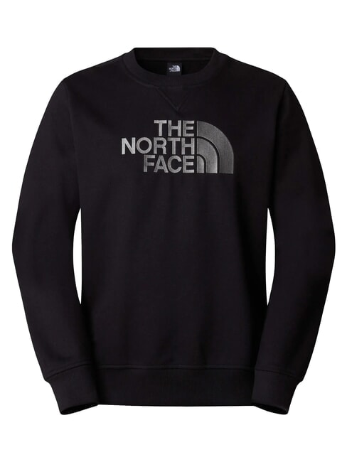 DREW PEAK Felpa girocollo tnf black - Felpe Uomo