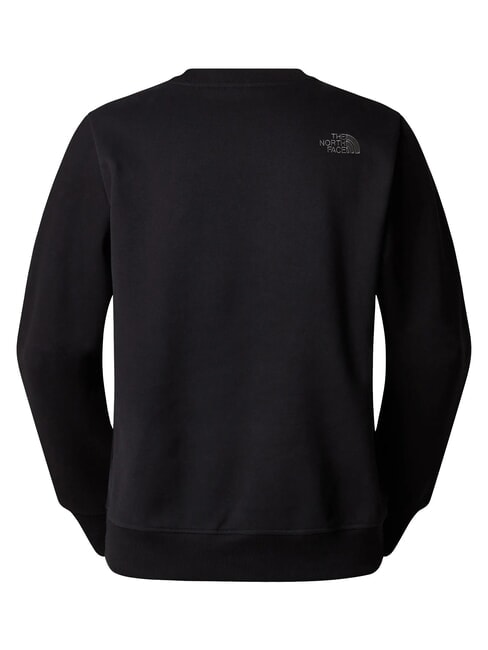 DREW PEAK Felpa girocollo tnf black - Felpe Uomo