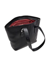 COCCINELLE FERN Shopping Bag in pelle Nero - Borse Donna - 5