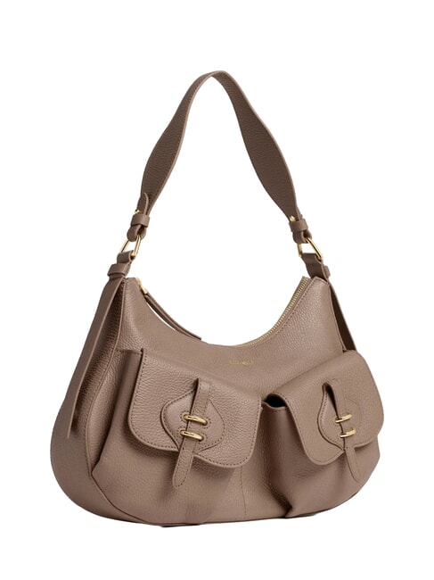 MAVERY POCKET Borsa a spalla, in pelle warm taupe - Borse Donna