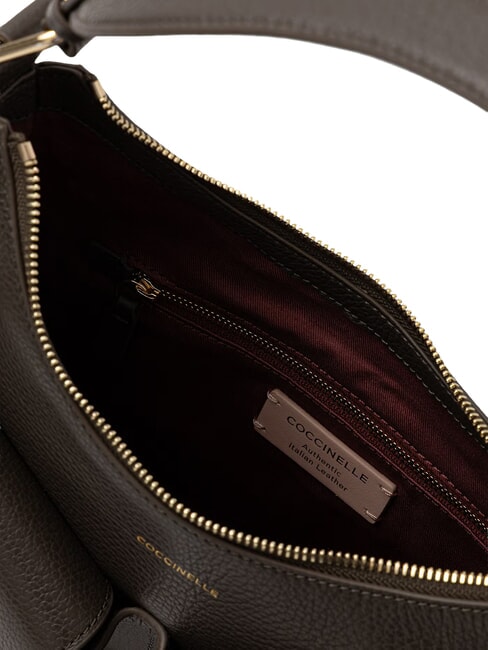 MAVERY POCKET Borsa a spalla, in pelle fango - Borse Donna