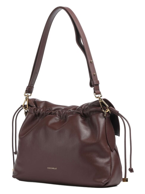 LIDIA Borsa a spalla, in pelle berry - Borse Donna