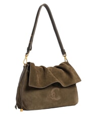 COCCINELLE LIDIA SUEDE BIM Borsa a spalla fango - Borse Donna - 2