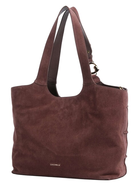 C-EASY CHECK E Borsa morbida a spalla berry - Borse Donna