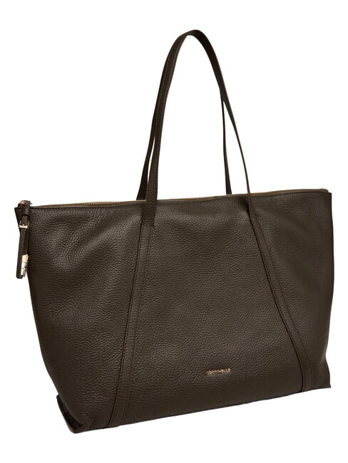 NORY Shopping Bag in pelle fango - Borse Donna