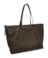 COCCINELLE NORY Shopping Bag in pelle fango - Borse Donna - 3