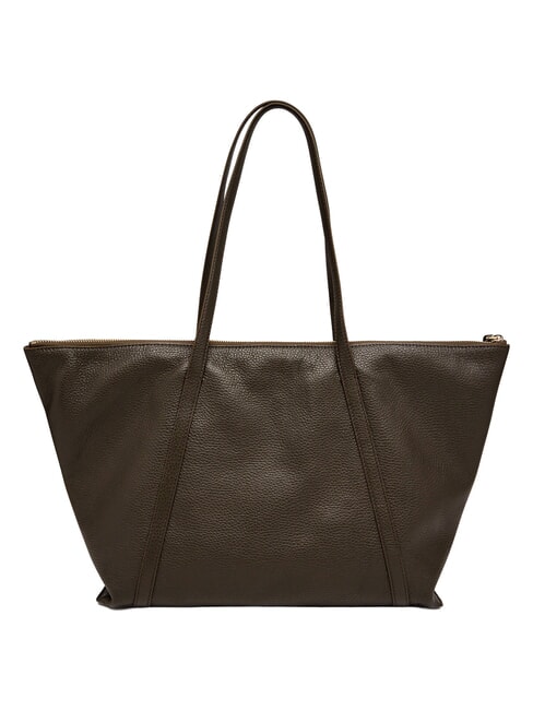 NORY Shopping Bag in pelle fango - Borse Donna