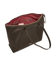 COCCINELLE NORY Shopping Bag in pelle fango - Borse Donna - 5