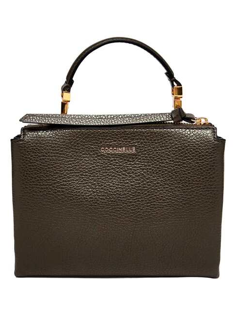 ARLETTIS Hand bag in pelle martellata fango - Borse Donna