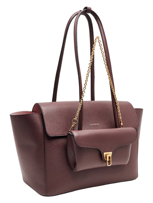 DOUBLE BEAT Borsa a spalla, con pochette berry - Borse Donna