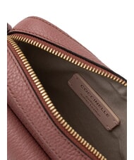 COCCINELLE BEAT SOFT Borsa tracolla pelle martellata winter rose - Borse Donna - 4