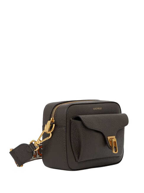 BEAT SOFT RIBB Borsa in pelle a tracolla fango - Borse Donna