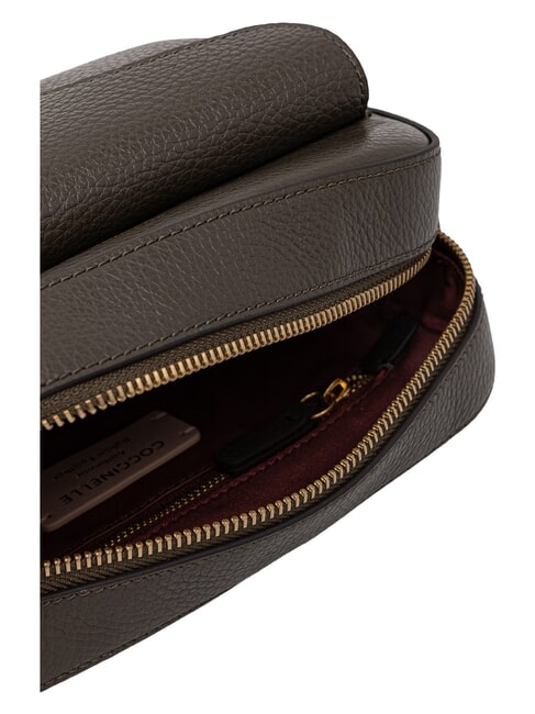 BEAT SOFT RIBB Borsa in pelle a tracolla fango - Borse Donna