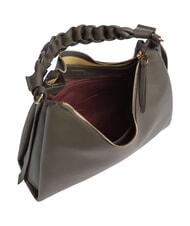 COCCINELLE BOHEME GRANA DOUBLE Sacca grande a spalla in pelle fango/honey - Borse Donna - 3