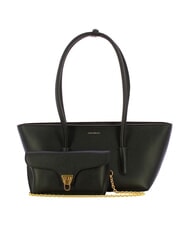 COCCINELLE DOUBLE BEAT Shopper con pochette Nero - Borse Donna - 4