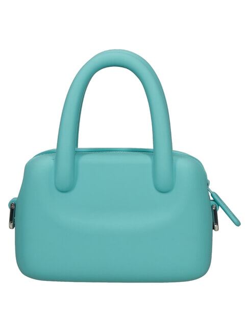 JELLYPOP Mini bag in silicone, con tracolla dusty turquoise - Accessori Viaggio