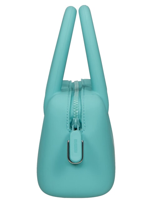 JELLYPOP Mini bag in silicone, con tracolla dusty turquoise - Accessori Viaggio