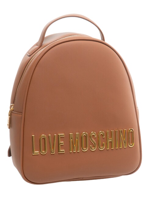 BOLD LOVE Zaino piccolo con logo in rilievo castagna - Borse Donna