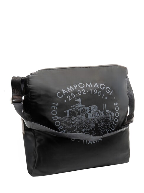 MORMORA Borsa outdoor, a tracolla nero/grigio - Borsoni