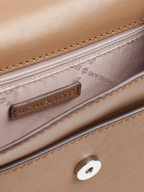 MK Mini Bag a tracolla, in pelle driftwood - Borse Donna