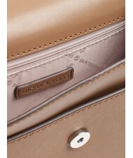 MICHAEL KORS MK Mini Bag a tracolla, in pelle driftwood - Borse Donna - 4