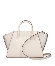 MICHAEL KORS AVRIL Borsa a mano, con tracolla, in pelle lt cream - Borse Donna - 4