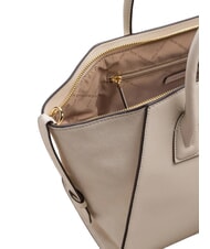 MICHAEL KORS AVRIL Borsa a mano, con tracolla, in pelle lt cream - Borse Donna - 5