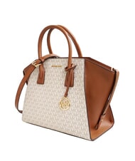 MICHAEL KORS LOGO Borsa a mano, con tracolla vanilla - Borse Donna - 3