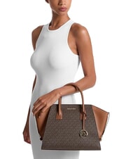 MICHAEL KORS LOGO Borsa a mano, con tracolla brown - Borse Donna - 4